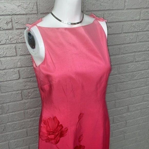 Liz Claiborne Floral Ombré Dress Size 8P - Picture 5 of 13